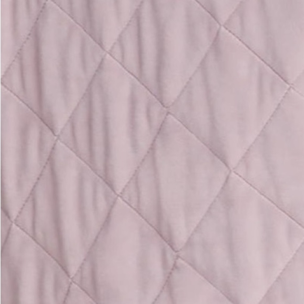 NEW Barefoot Dreams LuxeChic Quilted Velvour Jacket in Deep Taupe - Picture 6 of 10